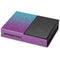 Cheetah Print Purple and Blue Xbox One Console Skin